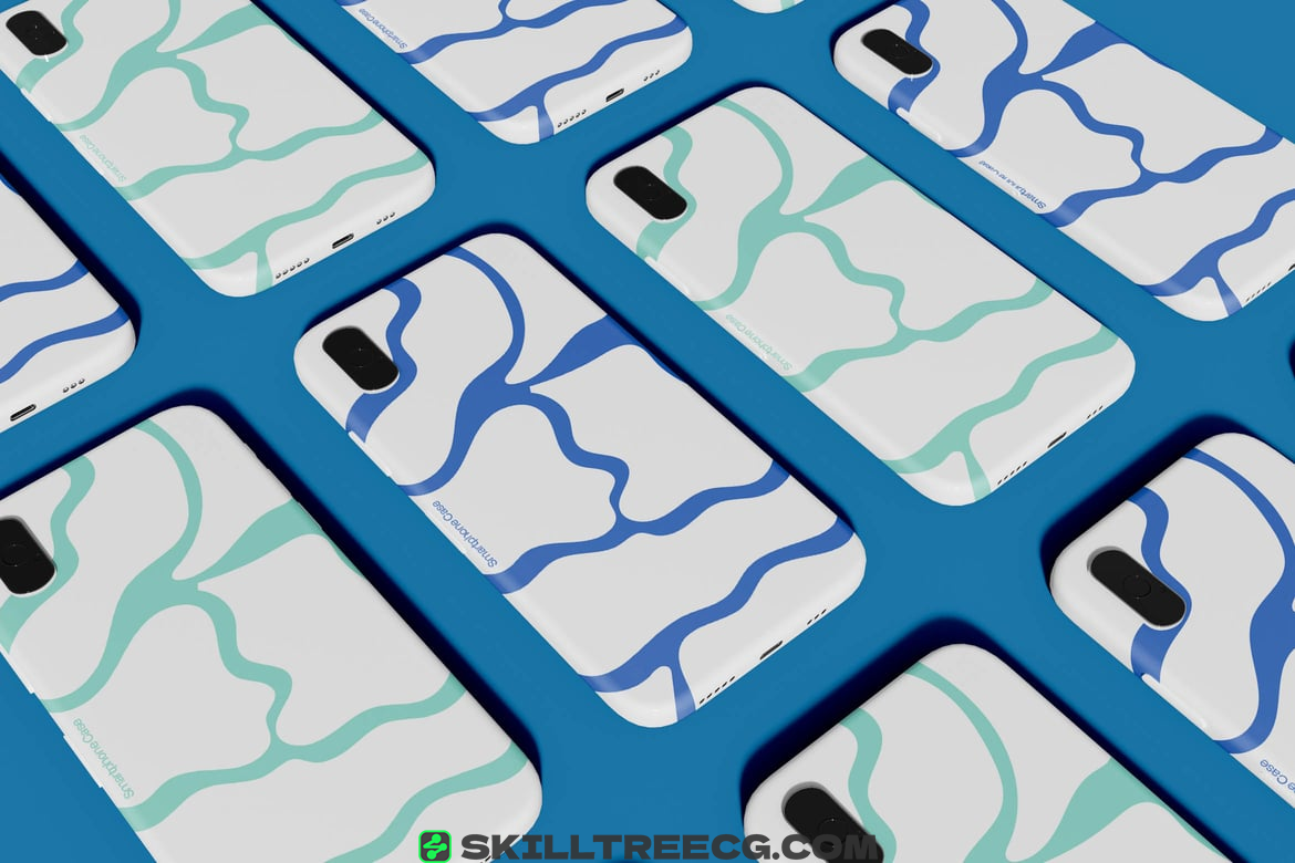 Smartphone Cases Mockup（066474）-技能树